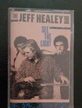The Jeff Healey Band "See The Light" Cassette 1988